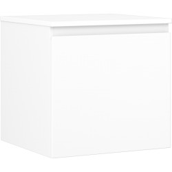 MEXEN/S - Orio koupelnová skříňka pod umyvadlo 50 cm s deskou, 1 šuplík, bílá mat (91A10-05047-1-BFC01)