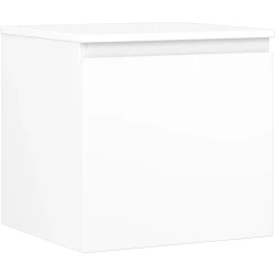 MEXEN/S - Orio koupelnová skříňka pod umyvadlo 50 cm s deskou, 1 šuplík, bílá mat (91A10-05047-1-BFC01)