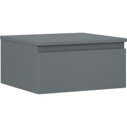 MEXEN/S - Orio koupelnová skříňka pod umyvadlo 50 cm s deskou, 1 šuplík,  grafit mat (91A10-05023-1-BFC66)