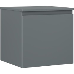 MEXEN/S - Orio koupelnová skříňka pod umyvadlo 50 cm s deskou, 1 šuplík, grafit mat (91A10-05047-1-BFC66)
