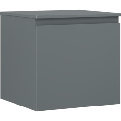 MEXEN/S - Orio koupelnová skříňka pod umyvadlo 50 cm s deskou, 1 šuplík, grafit mat (91A10-05047-1-BFC66)