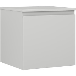 MEXEN/S - Orio koupelnová skříňka pod umyvadlo 50 cm s deskou, 1 šuplík, šedá mat (91A10-05047-1-BFC62)