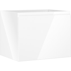 MEXEN/S - Orio koupelnová skříňka pod umyvadlo 60, 1 šuplík, bílá lesk (91A10-06047-1-BF00)