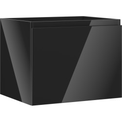 MEXEN/S - Orio koupelnová skříňka pod umyvadlo 60, 1 šuplík, černá lesk (91A10-06047-1-BF70)