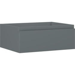 MEXEN/S - Orio koupelnová skříňka pod umyvadlo 60, 1 šuplík, grafit mat (91A10-06023-1-BF66)