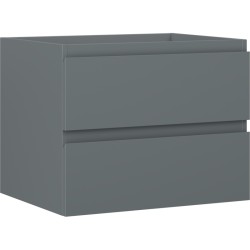 MEXEN/S - Orio koupelnová skříňka pod umyvadlo 60, 2 zásuvky, grafit mat (91A10-06047-2-BFF66)