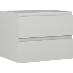 MEXEN/S - Orio koupelnová skříňka pod umyvadlo 60, 2 zásuvky, šedá mat (91A10-06047-2-BFF62)