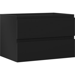 MEXEN/S - Orio koupelnová skříňka pod umyvadlo 70, 2 zásuvky, černá mat (91A10-07047-2-BFF71)