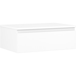 MEXEN/S - Orio koupelnová skříňka pod umyvadlo 70 cm s deskou, 1 šuplík, bílá mat (91A10-07023-1-BFC01)