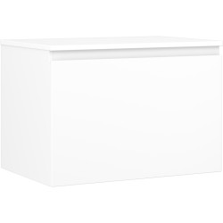 MEXEN/S - Orio koupelnová skříňka pod umyvadlo 70 cm s deskou, 1 šuplík, bílá mat (91A10-07047-1-BFC01)