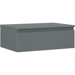 MEXEN/S - Orio koupelnová skříňka pod umyvadlo 70 cm s deskou, 1 šuplík, grafit mat (91A10-07023-1-BFC66)