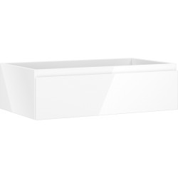 MEXEN/S - Orio koupelnová skříňka pod umyvadlo 80, 1 šuplík, bílá lesk (91A10-08023-1-BF00)