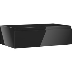 MEXEN/S - Orio koupelnová skříňka pod umyvadlo 80, 1 šuplík, černá lesk (91A10-08023-1-BF70)