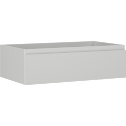 MEXEN/S - Orio koupelnová skříňka pod umyvadlo 80, 1 šuplík, šedá mat (91A10-08023-1-BF62)