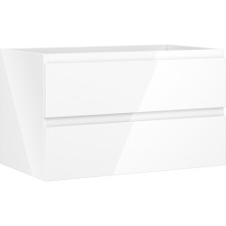 MEXEN/S - Orio koupelnová skříňka pod umyvadlo 80, 2 zásuvky, bílá lesk (91A10-08047-2-BFF00)