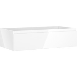 MEXEN/S - Orio koupelnová skříňka pod umyvadlo 90, 1 šuplík, bílá lesk (91A10-09023-1-BF00)