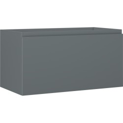 MEXEN/S - Orio koupelnová skříňka pod umyvadlo 90, 1 šuplík, grafit mat (91A10-09047-1-BF66)