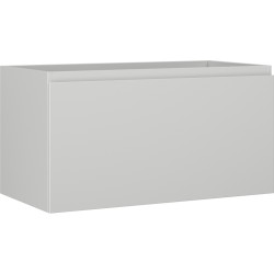 MEXEN/S - Orio koupelnová skříňka pod umyvadlo 90, 1 šuplík, šedá mat (91A10-09047-1-BF62)