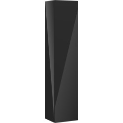 MEXEN/S - Orio koupelnový sloup 35, 1 dvířka, černá lesk (91A11-03016-1-BF70)