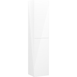 MEXEN/S - Orio koupelnový sloup 35, 2 dvířka , bílá lesk (91A11-03016-2-BF00)