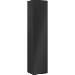 MEXEN/S - Orio koupelnový sloup 35, 2 dvířka , černá mat (91A11-03016-2-BF71)