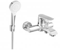 MEXEN/S - Pecos R05 vanová baterie se sprchovou soupravou, chrom (7273R05-00)