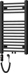 MEXEN/S - Pluton radiátor + topná tyč 800 x 500 mm, 600 W, černá (W106-0800-500-2600-70)