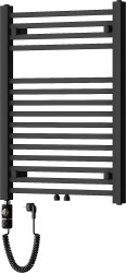 MEXEN/S - Pluton radiátor + topná tyč 800 x 600 mm, 600 W, černá (W106-0800-600-2600-70)