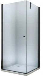 MEXEN/S - PRETORIA sprchový kout 70x70, transparent, černá (852-070-070-70-00)