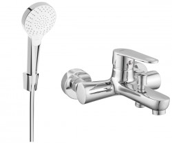 MEXEN/S - R05 Kama vanová baterie se sprchovou soupravou, chrom (7253R05-00)
