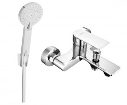 MEXEN/S - R40 Royo vanová baterie se sprchovou soupravou, chrom (7223R40-00)