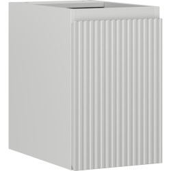 MEXEN/S - Rivel koupelnová skříňka pod umyvadlo 30, 1 dvířka, reliéf, šedá mat (91A21-03047-1-BF62)