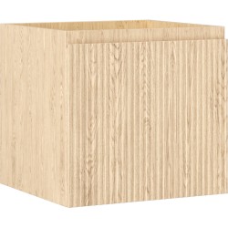 MEXEN/S - Rivel koupelnová skříňka pod umyvadlo 50, 1 šuplík, reliéf , dub (91A20-05047-1-BF81)