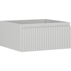 MEXEN/S - Rivel koupelnová skříňka pod umyvadlo 50, 1 šuplík, reliéf , šedá mat (91A20-05023-1-BF62)