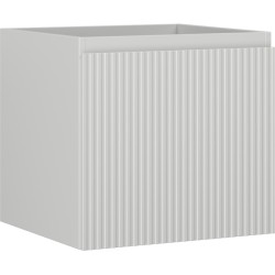 MEXEN/S - Rivel koupelnová skříňka pod umyvadlo 50, 1 šuplík, reliéf , šedá mat (91A20-05047-1-BF62)