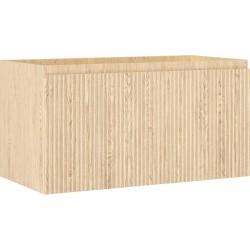 MEXEN/S - Rivel koupelnová skříňka pod umyvadlo 90, 1 šuplík, reliéf , dub (91A20-09047-1-BF81)