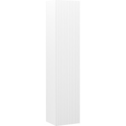 MEXEN/S - Rivel koupelnový sloup 35, 1 dvířka, reliéf, bílá mat (91A21-03016-1-BF01)