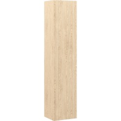 MEXEN/S - Rivel koupelnový sloup 35, 1 dvířka, reliéf, dub (91A21-03016-1-BF81)