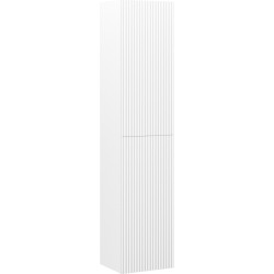 MEXEN/S - Rivel koupelnový sloup 35, 2 dvířka, reliéf, bílá mat (91A21-03016-2-BF01)