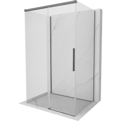 MEXEN/S - Rox-3S sprchový kout 3 stěnný , posuvný 105 x 75, transparent, grafit metal (8C2-105-075-95-00-3S)