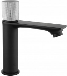 MEXEN/S - Royo One umyvadlová baterie, černá / chrom (72201-77)