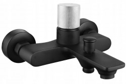 MEXEN/S - Royo One vanová baterie 150 mm, černá/chrom  (72230-77)