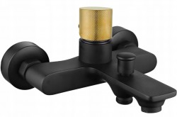 MEXEN/S - Royo One vanová baterie 150 mm,, černá/zlatá (72230-75)