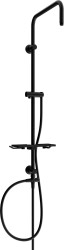 MEXEN/S - Sprchový sloup T bez baterie a bez příslušenství, černý (7939399-70)