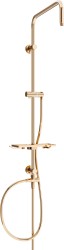 MEXEN/S - Sprchový sloup T bez baterie a bez příslušenství, růžové zlato (7939399-60)