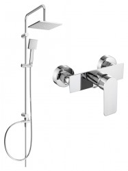MEXEN/S - Tord sprchový sloup včetně sprchové baterie Alfa, chrom (745740200-00)