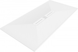 MEXEN/S - Toro obdélníková sprchová vanička SMC 150 x 70, bílá, mřížka bílá (43107015-W)