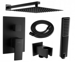 MEXEN/S - Uno DR72 sprchová sestava podomítková, černá (71435DR72-70)