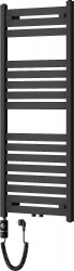 MEXEN/S - Uran radiátor + topná tyč 1200 x 500 mm, 600 W, černá (W105-1200-500-2600-70)