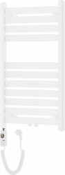 MEXEN/S - Uran radiátor + topná tyč 800 x 500 mm, 600 W, bílá (W105-0800-500-2600-20)